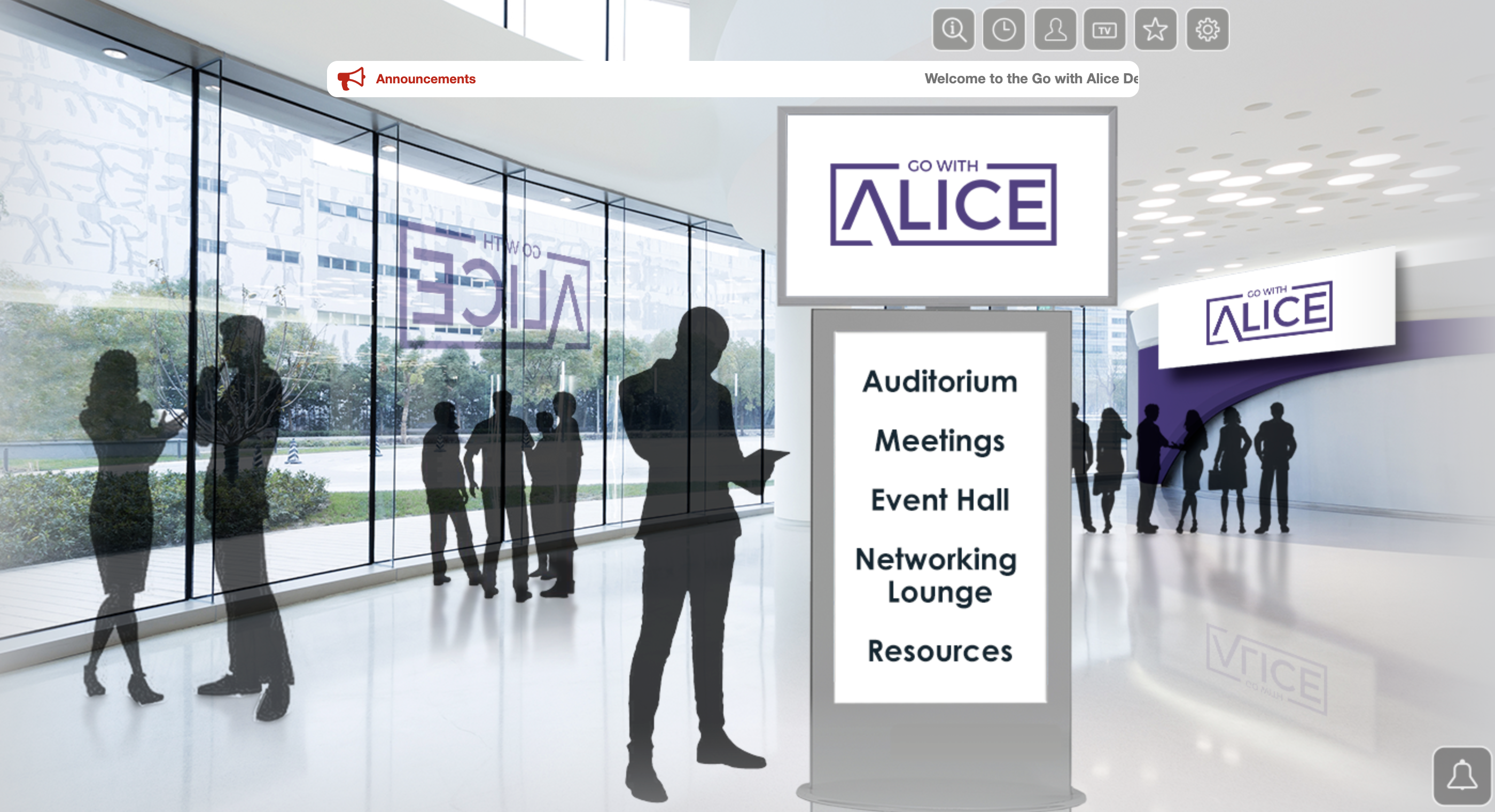 Virtual Events Platform hybrid