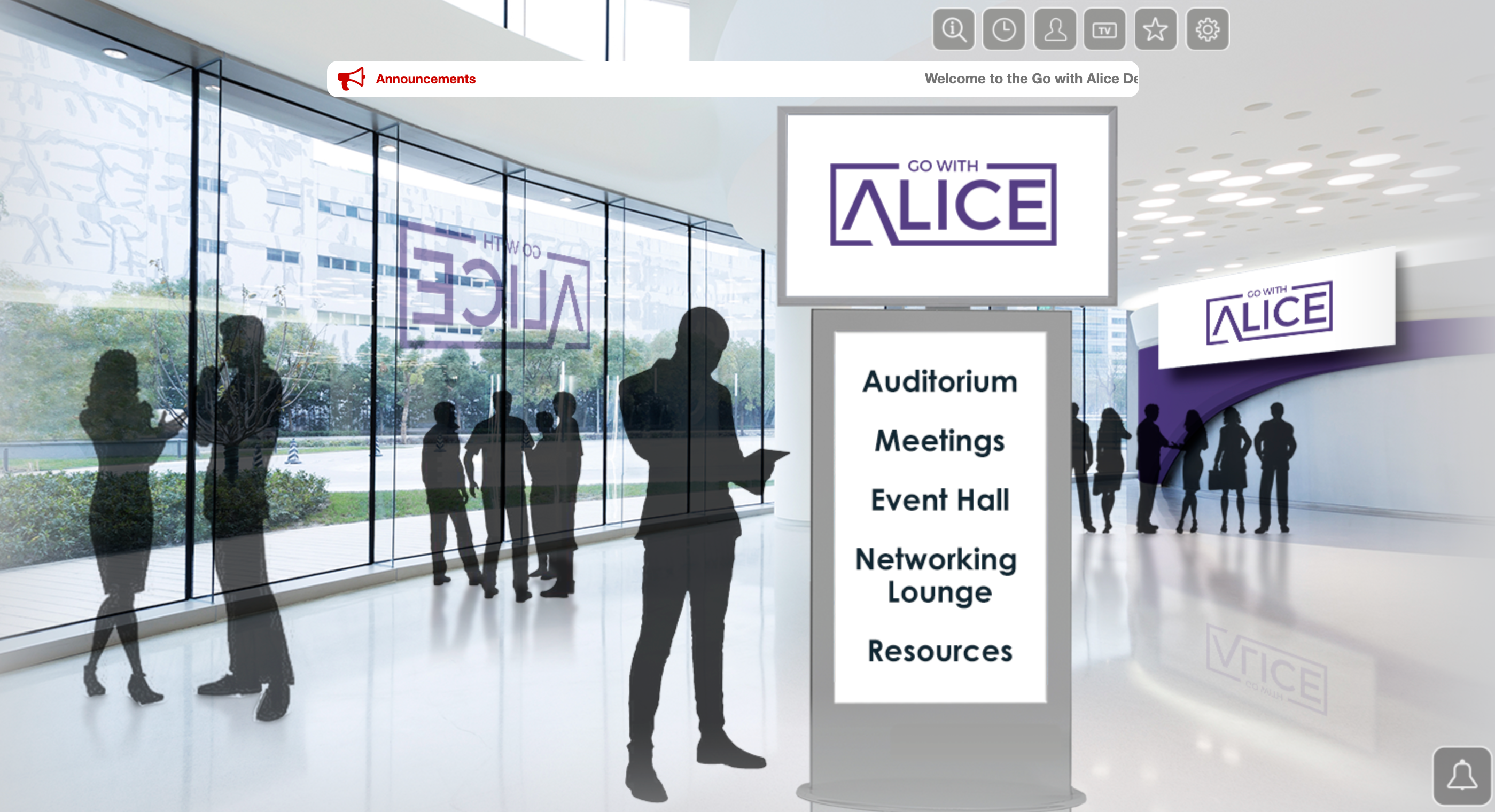 Virtual Events Platform hybrid