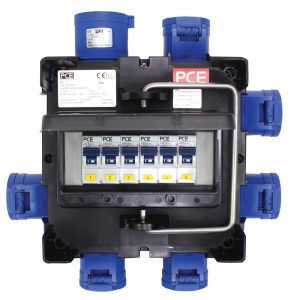 PCE IMST Distribution Box 32A 24OV IN 6