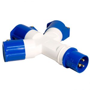 Y Series 1:3 16AMP Splitter (White)