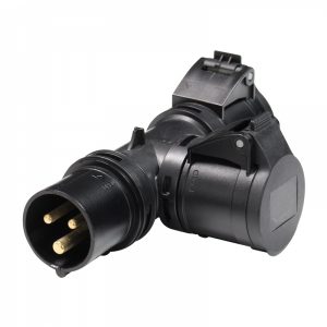 PCE 16AMP 1:2 Blackline Splitter