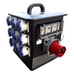 Rubber Box 63amp 3 phase distro