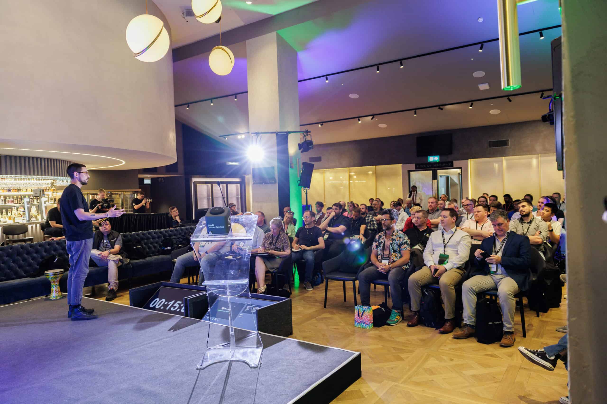 Conference event production and AV