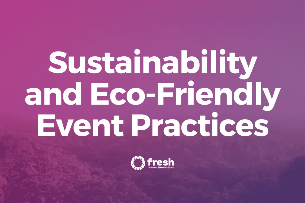 Sustainable events