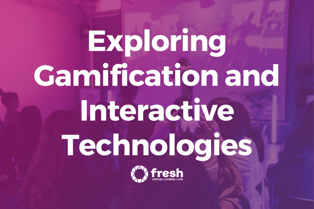 Level Up Your Event: Exploring Gamification and Interactive Technologies